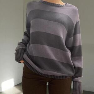 Brandy Melville John Galt Striped Crew Neck Sweater